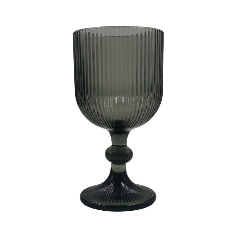 Cryspo Trio Σετ 6 Τεμαχίων Ποτήρι Νερού Γυάλινο Κολωνάτ